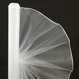 Organza role š. 38 cm, návin 8 m - bílá