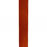 Bavlněná stuha š. 4 cm - rezavě hnědá 1 m