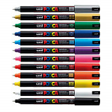 Akrylové popisovače Posca 0,7 mm - oranžový