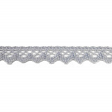 Stuha krajková&nbsp;modrošedá&nbsp;1,7 cm /&nbsp;1 m