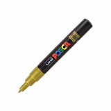 Akrylové popisovače Posca 0,7 - 1 mm zlatá
