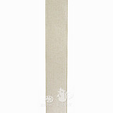 Bavlněná stuha š. 2,5 cm - přírodní 1 m