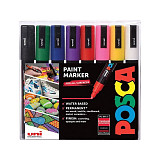 Akrylové popisovače Posca sada 8 ks, pr. 0,9-1,3 mm základní
