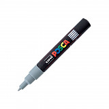 Akrylové popisovače Posca 0,7 - 1 mm šedý