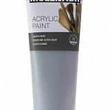 Akrylová barva 250 ml stříbrná