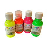 Barvy na textil 125 ml Primo - růžová fluorescenční
