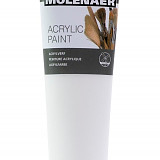 Akrylová barva 250 ml bílá