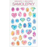 Samolepky diamanty 3D