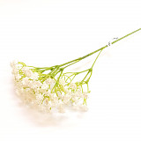 Dekorace - gypsophila bílá 60 cm