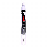 Křídový popisovač UNI chalk na tabule 2,5 mm - bílý
