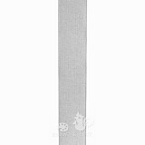 Bavlněná stuha š. 2,5 cm - šedá&nbsp;1 m