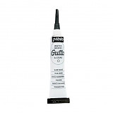 Kontury na hedvábí a textil Setasilk 20 ml - bílá perleť