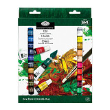 Olejové barvy sada 24 ks x 12 ml