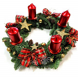 ADVENTNÍ VĚNCE - výroba a dekorování