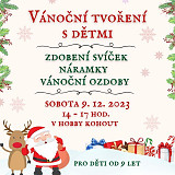 VÁNOČNÍ VÝTVARNÁ DÍLNA - výroba dárků