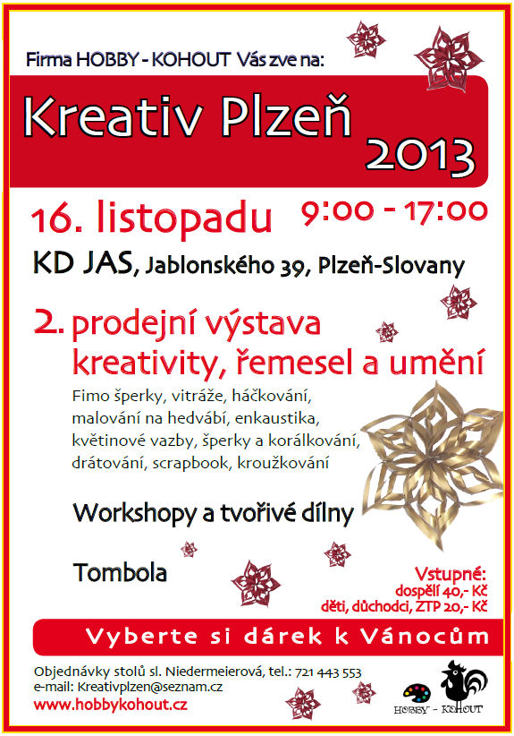 2. PRODEJNÍ VÝSTAVA - KREATIV PLZEŇ